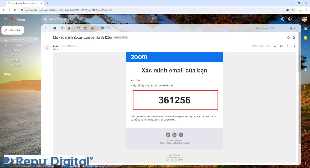 đăng ký zoom meeting