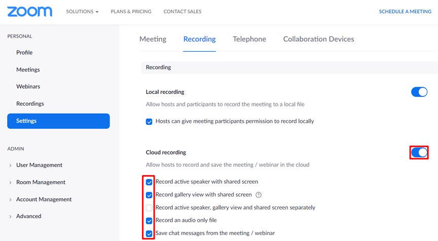 Cloud-recording-Zoom
