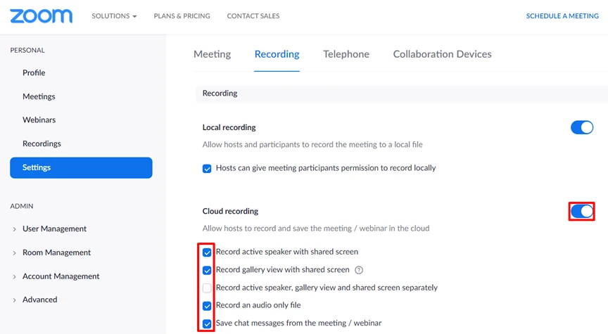 Cloud-recording-Zoom