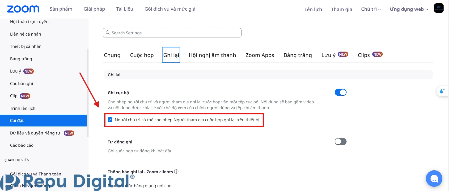 pasted into huong dan record zoom cach ghi am cuoc hop zoom va quay man hinh tren dien thoai may tinh