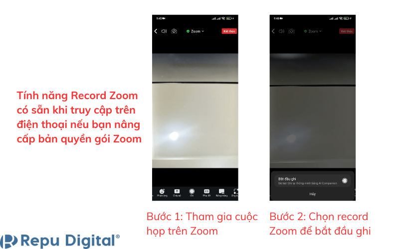 Hướng dẫn ghi âm cuộc họp Zoom