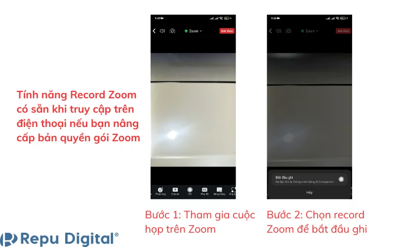 Hướng dẫn ghi âm cuộc họp Zoom