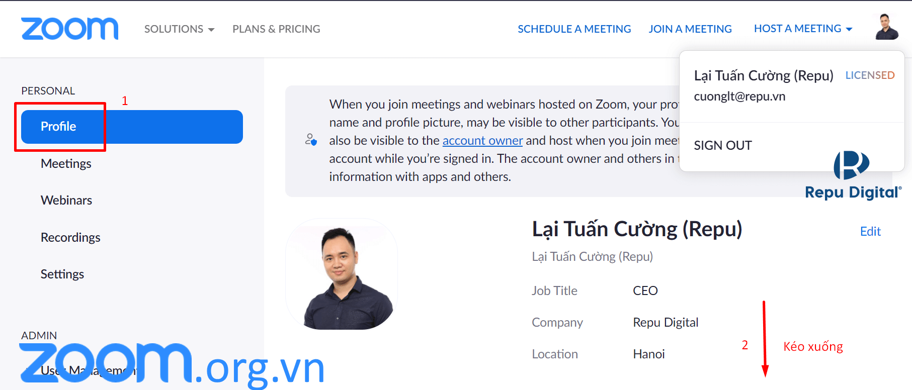 Hướng dẫn kiểm tra bản quyền Zoom - Cách 2 - Kiểm tra chi tiết - Hình 01