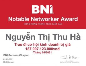 Read more about the article BNI Success tiếp tục dùng Zoom Pro Meeting để tổ chức họp tuần