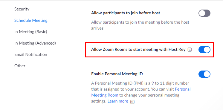 setting zoom