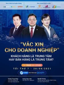 Read more about the article FPT Telecom, CEMPartner, Kingsman lựa chọn Zoom Webinar tổ chức hội thảo “Vắc xin cho doanh nghiệp”