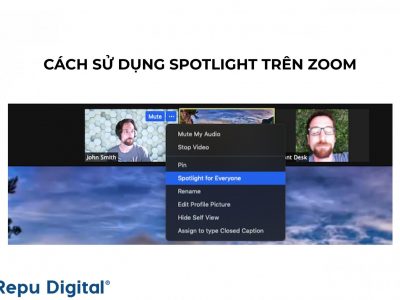 Cách sử dụng spotlight trên Zoom