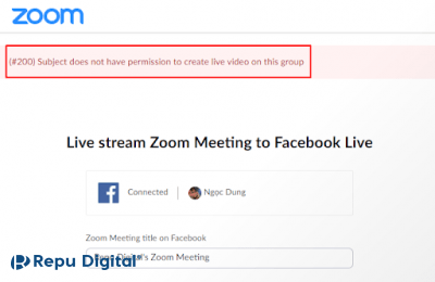 Read more about the article Hướng dẫn sửa lỗi “không livestream được trên Group Facebook Zoom”