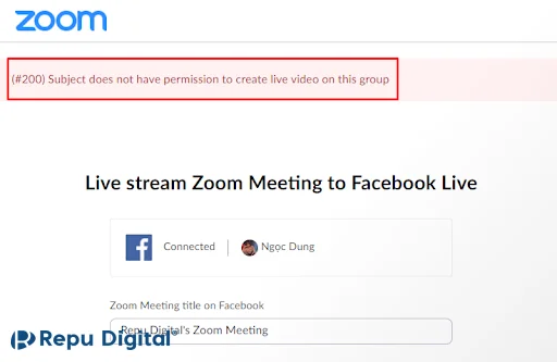 Read more about the article Hướng dẫn sửa lỗi “không livestream được trên Group Facebook Zoom”