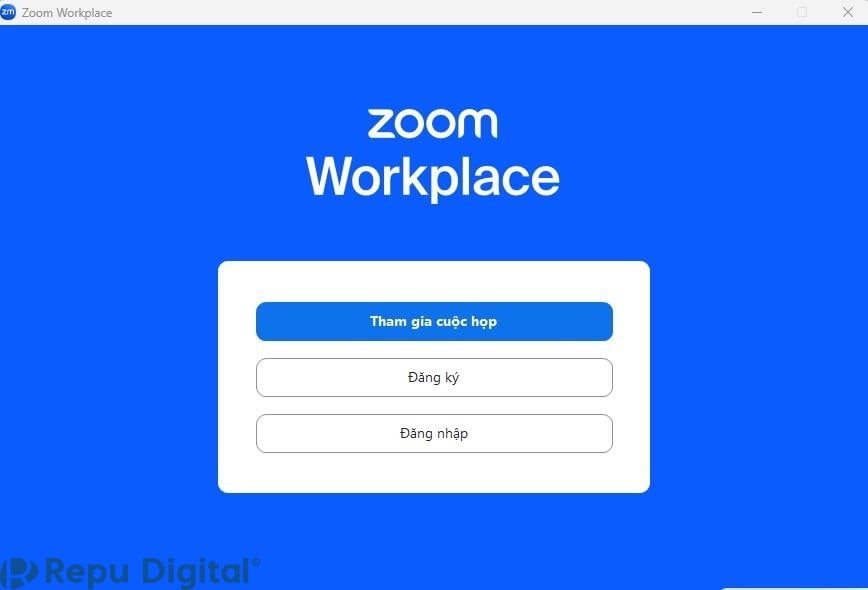 mở zoom trên máy tính
