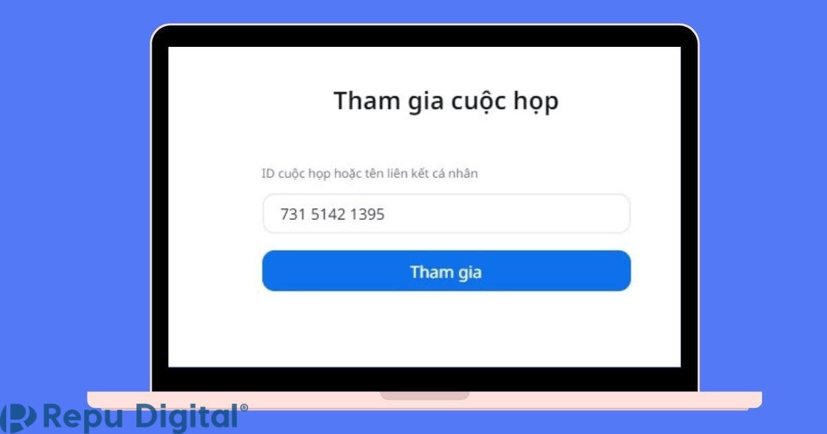 nhập id phòng zoom