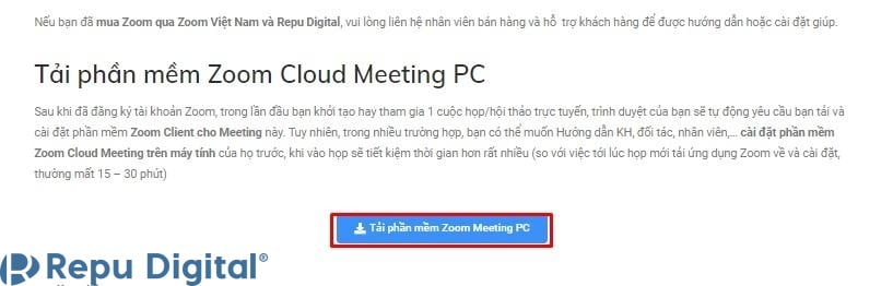 tải ứng dụng zoom về máy tính