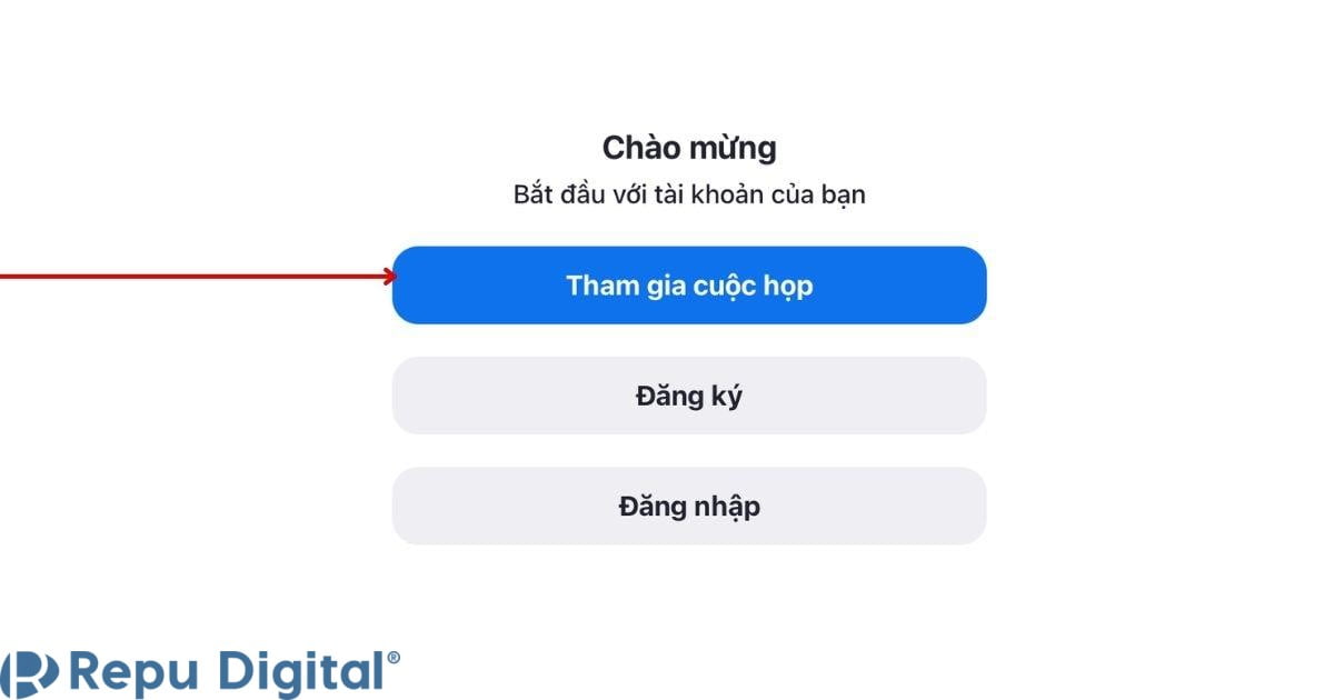 tham gia zoom trên điện thoại